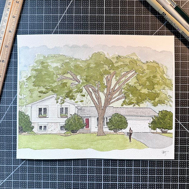 Custom Architectural Portrait
