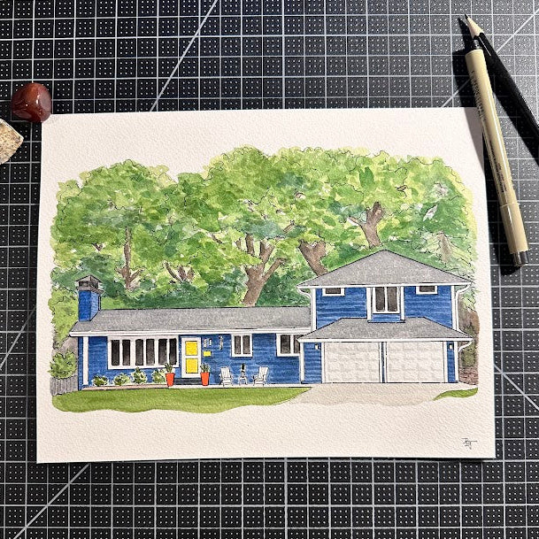 Custom Architectural Portrait